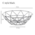 Metal Fruit Modern Basket
