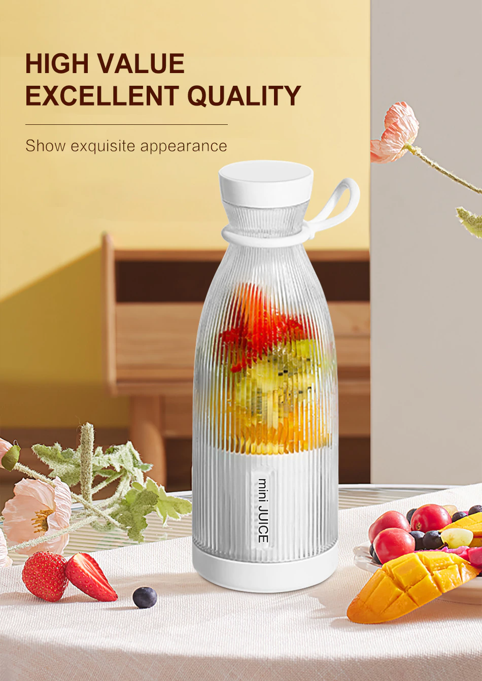 Portable Blender Bottle