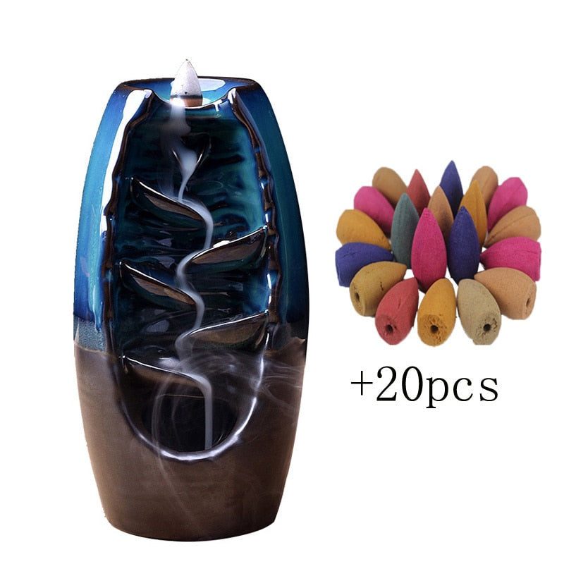 Backflow Incense Burner Waterfall
