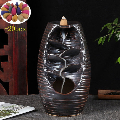 Backflow Incense Burner Waterfall